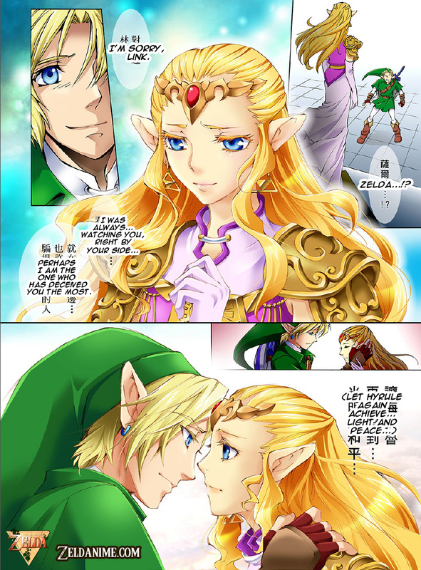 OoT] I made high res scans of this Ocarina of Time 4koma manga