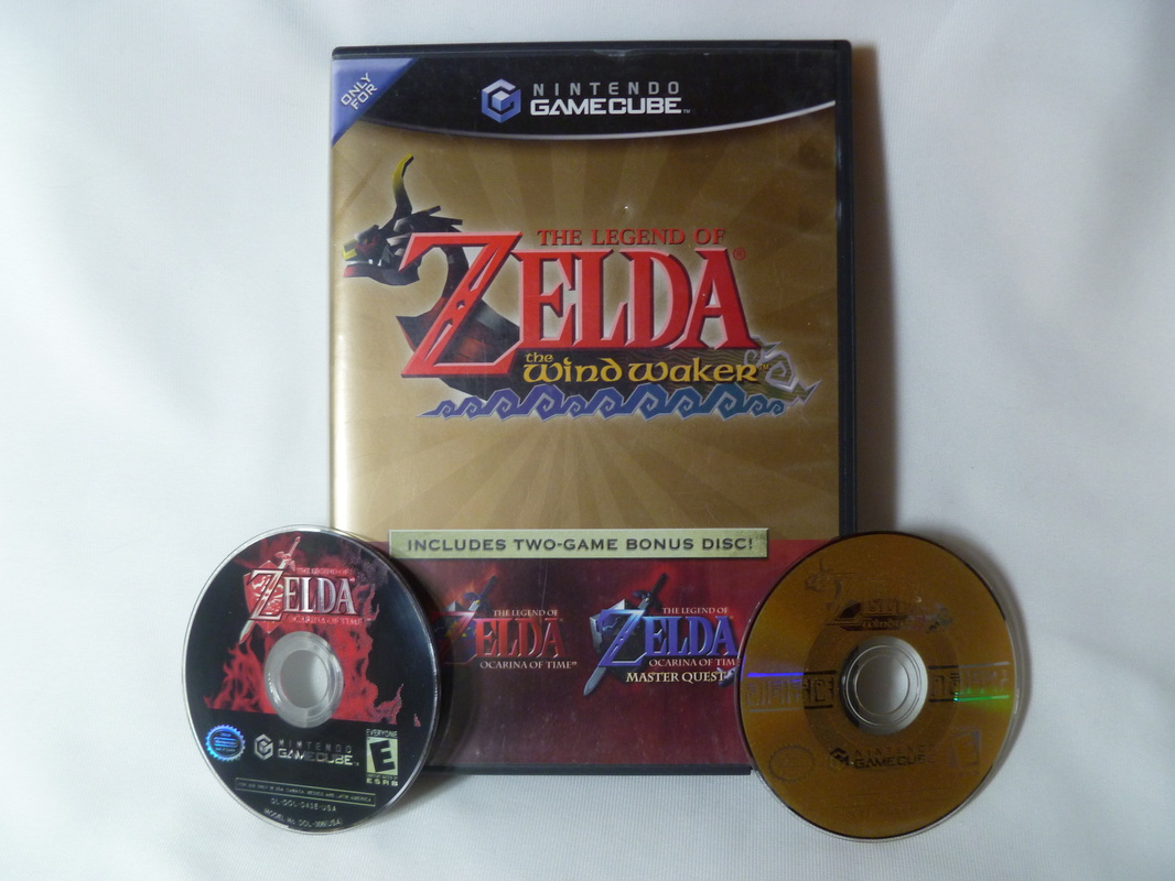 Legend of Zelda Wind Waker w/Bonus Disc Ocarina & Master Quest