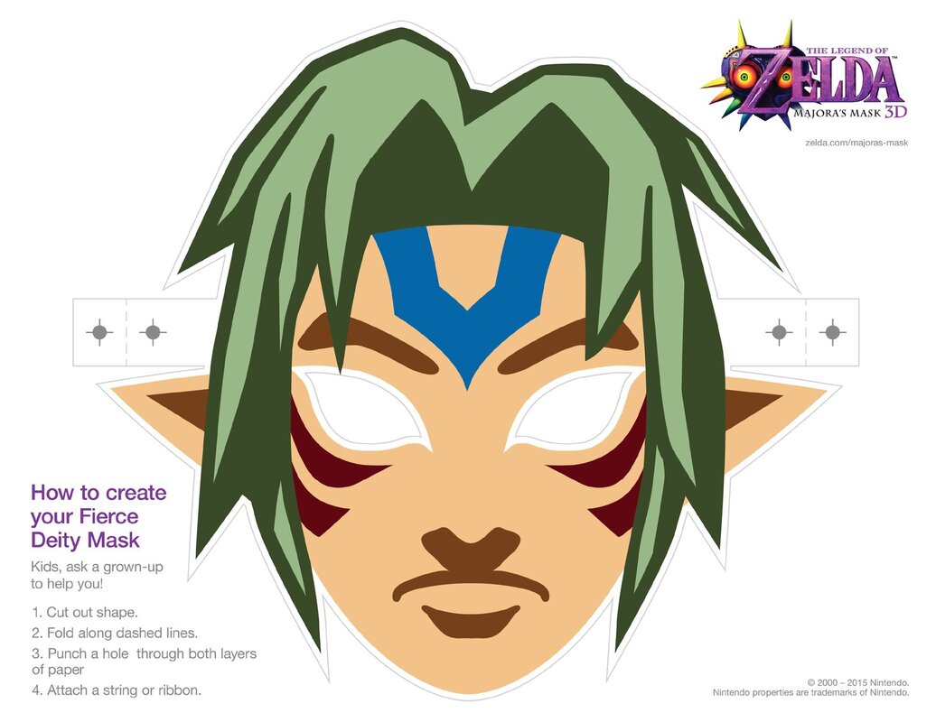 UNFRAMED The Legend of Zelda - Majora's Mask paper cut art – Art